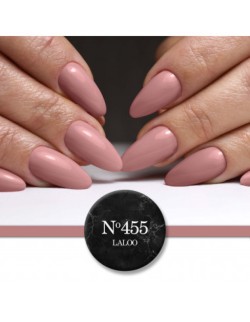 No.455 Ροζ φθινοπωρινό | Ημιμόνιμο Βερνίκι 15ml