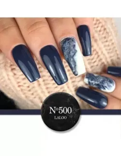 No.500 Blue Jean-Γκρι | Ημιμόνιμο Βερνίκι 15ml