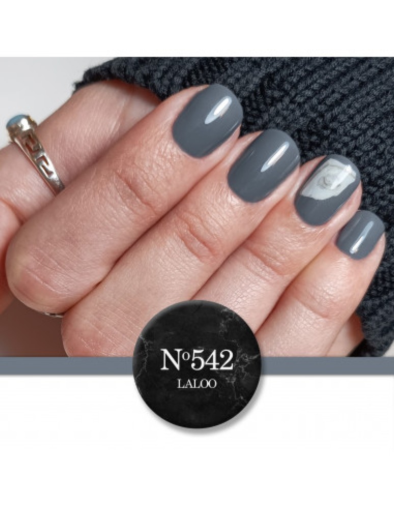 No.542 London Grey | Ημιμόνιμο Βερνίκι 15ml