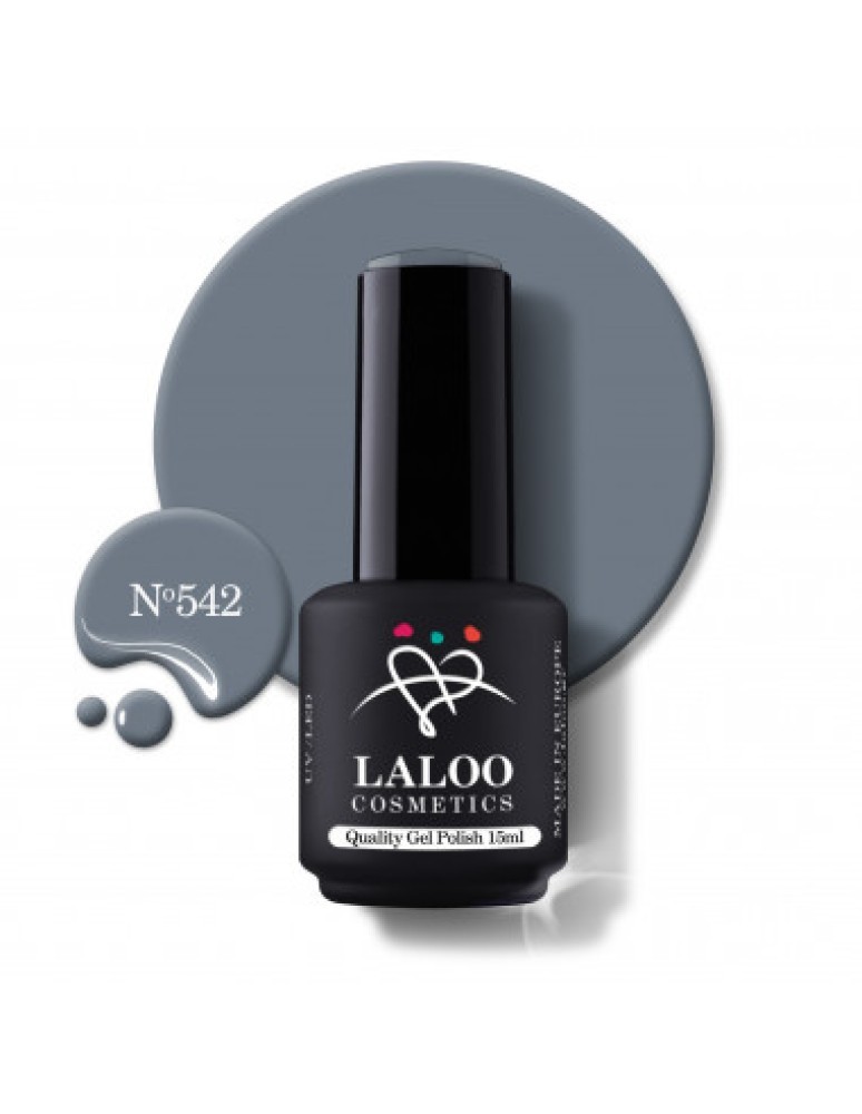 No.542 London Grey | Ημιμόνιμο Βερνίκι 15ml