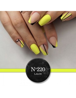 L220 Κίτρινο neon | Ημιμόνιμο Βερνίκι 7ml