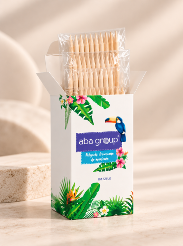 Wooden sticks manicure 