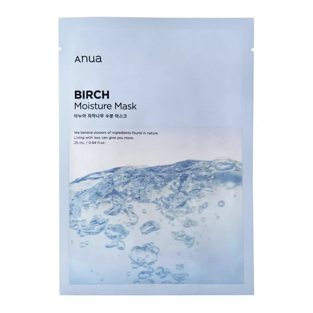 Anua - Birch Moisture Mask - Moisturizing Sheet Mask - 25ml