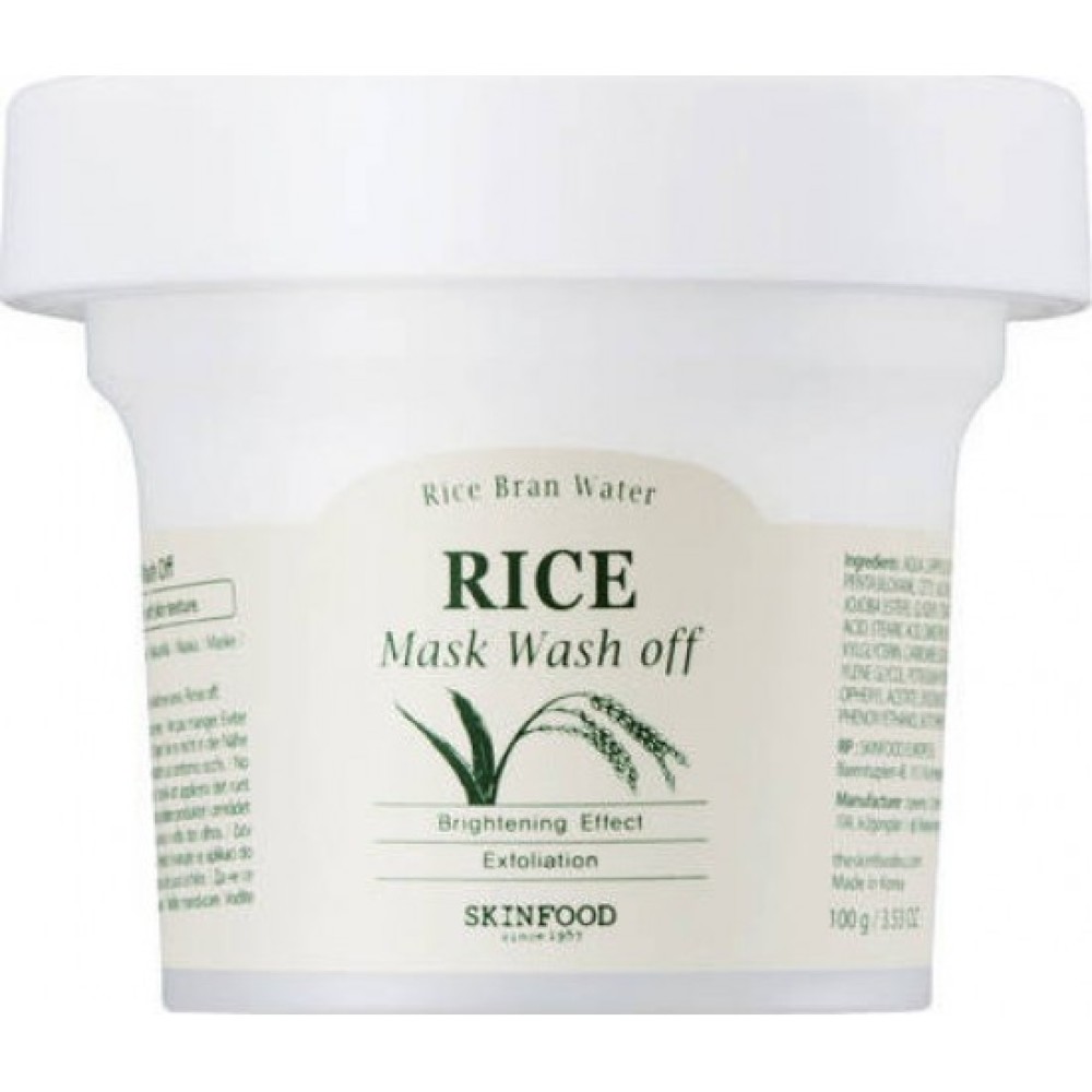 SKINFOOD RICE - WASH OFF MASK 100GR