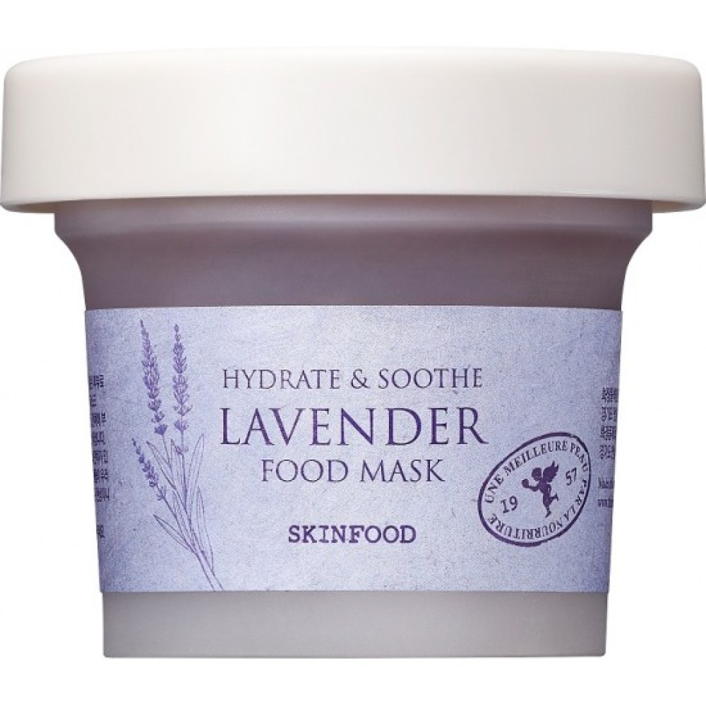 SKINFOOD HYDRATE & SMOOTHE FACE MASK - LAVENDER 120GR