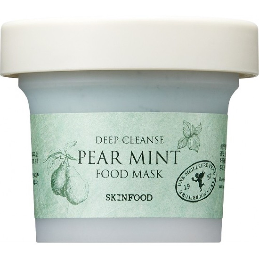 SKINFOOD DEEP CLEANSE FACE MASK - PEAR MINT 120GR