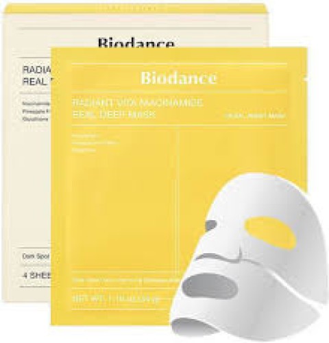 Biodance - Radiant Vita Niacinamide Real Deep Mask - Μάσκα Προσώπου με Φωτεινή Δράση -