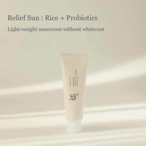 BEAUTY OF JOSEON - RELIEF SUN, RICE + PROBIOTICS SPF50 + PA ++++ 50ML