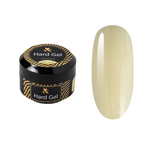 F.O.X Hard gel Color Cover Light Lemon 15 ml