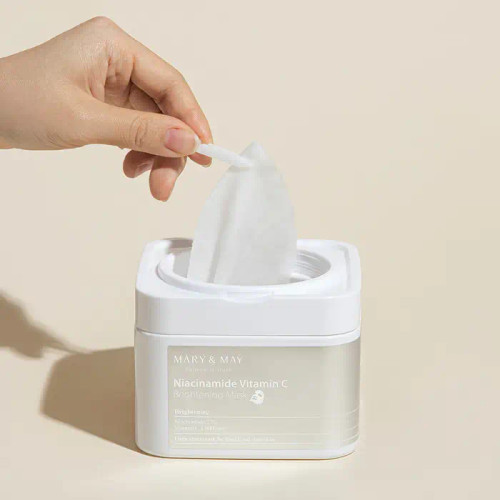 Mary&May - Niacinamide Vitamin C Brightening Mask - Brightening Face Mask Set - 30τμχ.