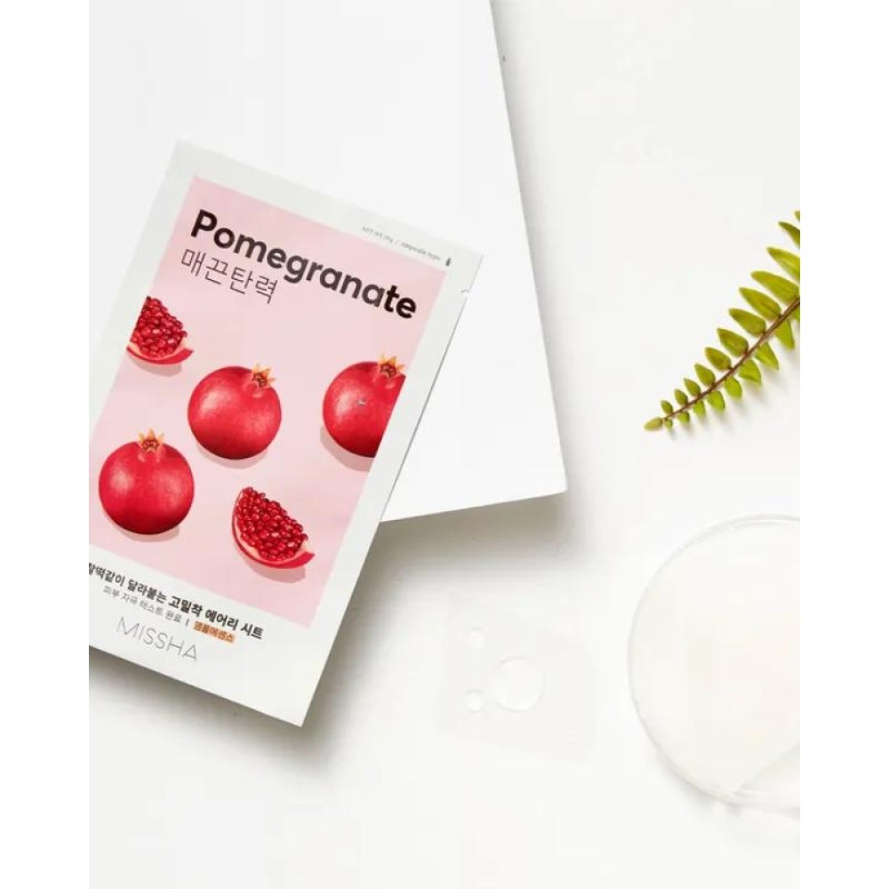 Missha - Airy Fit Sheet Mask - Pomegranate - Firming Sheet Mask