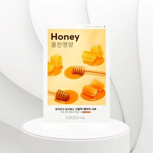 Missha - Airy Fit Sheet Mask - Honey - Regenerative Sheet Mask 