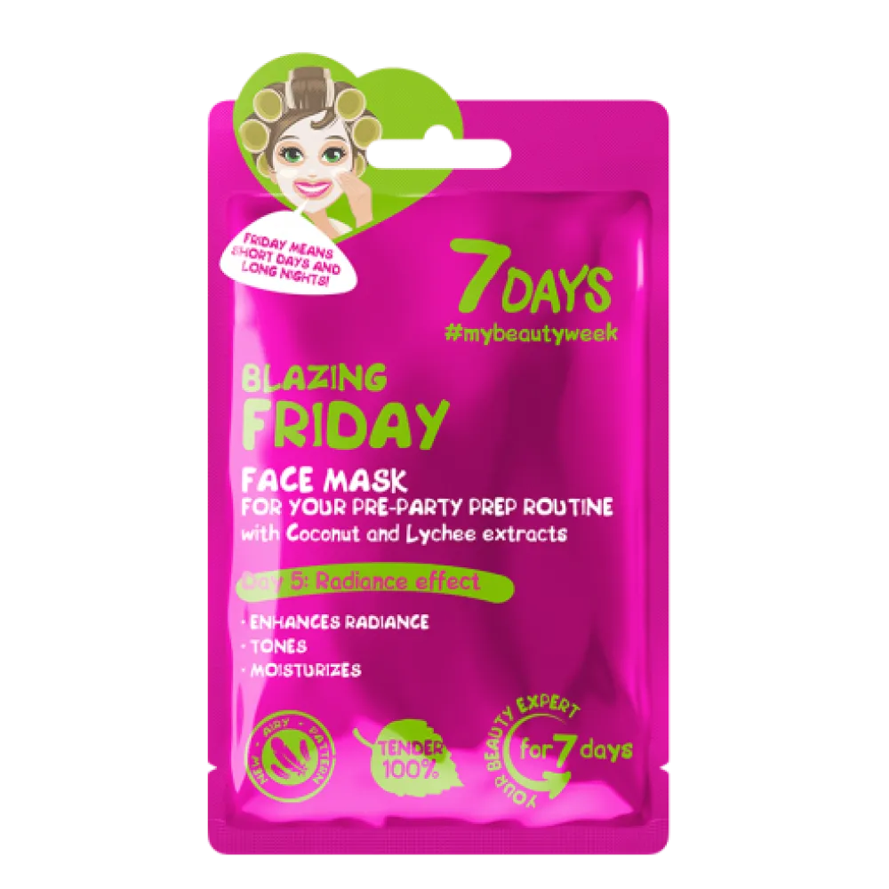 7DAYS Blazing Friday Sheet Mask 28g