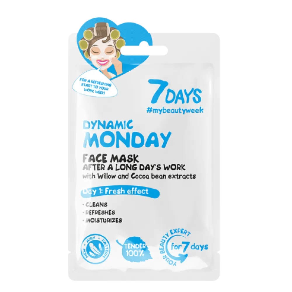 7DAYS Dynamic Monday Sheet Mask 28g