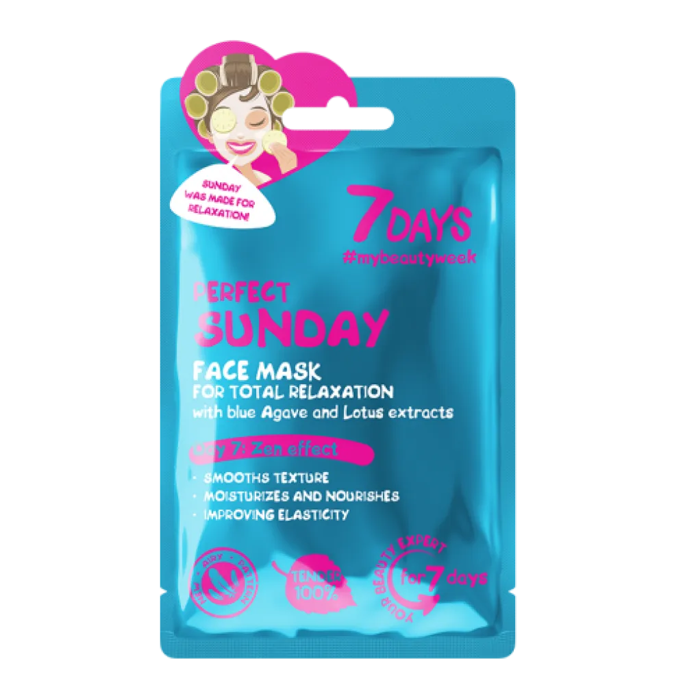 7DAYS Perfect Sunday Sheet Mask 28g