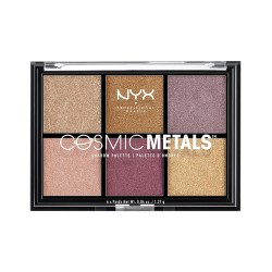 Nyx Professional Makeup Cosmic Metals Παλέτα με Σκιές Ματιών σε Στερεή Μορφή Πολύχρωμη 