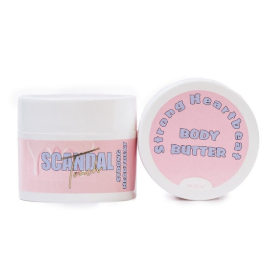 BODY BUTTER SCANDAL TOUCH ‘’STRONG HEARTBEAT” ΜΕ ΑΡΩΜΑ ΒΑΝΙΛΙΑ & ΚΑΝΕΛΑ, 200ML