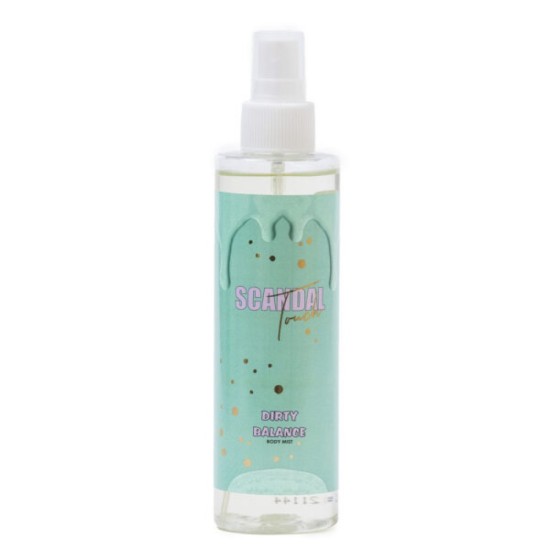 BODY MIST SCANDAL TOUCH ‘’DIRTY BALANCE” ΜΕ ΑΡΩΜΑ ΜΠΑΝΑΝΑ & ΚΑΡΥΔΑ, 200ML
