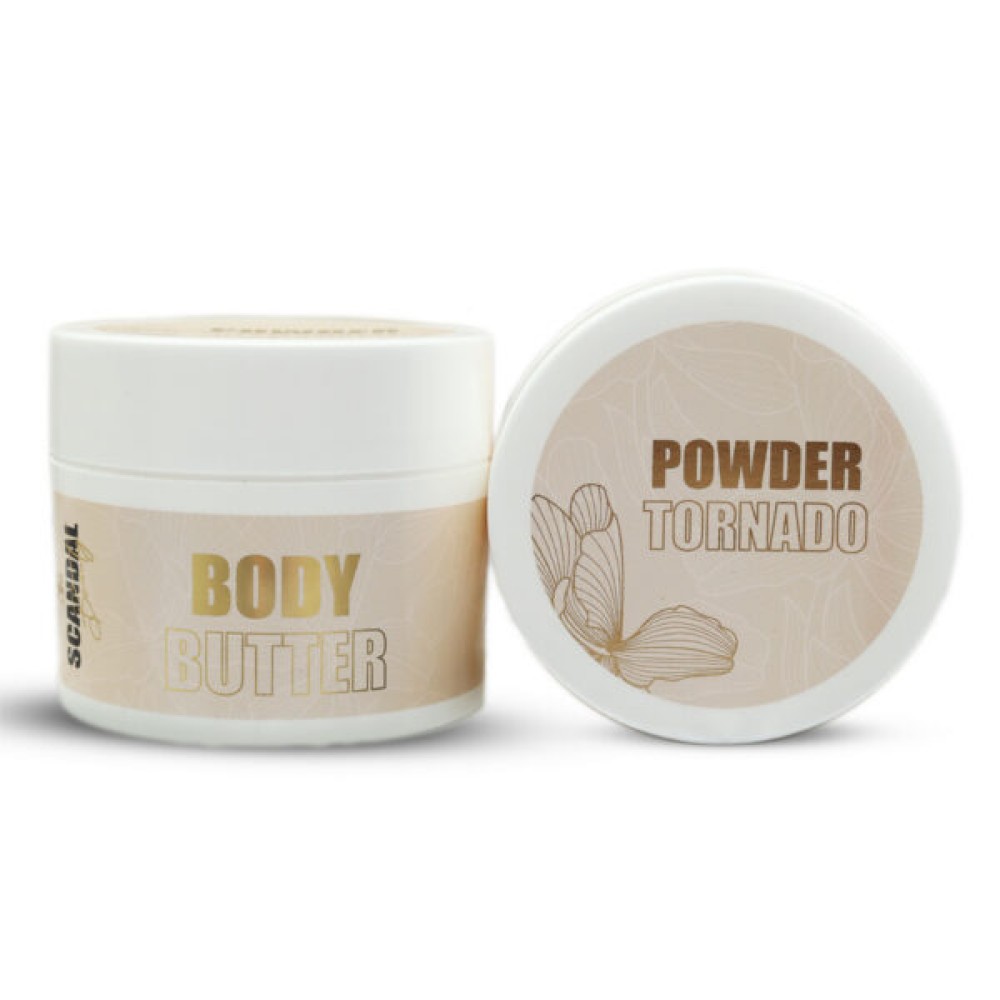 BODY BUTTER SCANDAL TOUCH “POWDER TORNADO” ΜΕ ΑΡΩΜΑ ΠΟΥΔΡΑΣ, 200ML