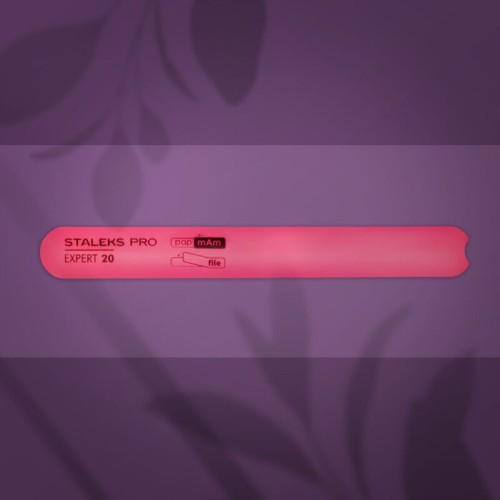 Ίσια πλαστική λίμα νυχιών