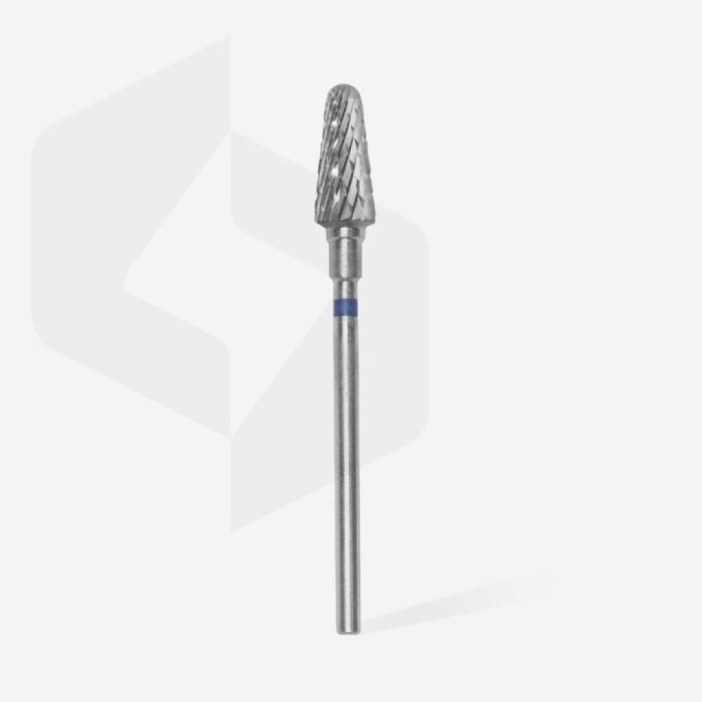 Carbide nail drill bit frustum blue