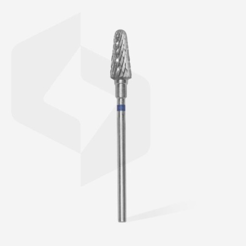 Carbide nail drill bit frustum blue