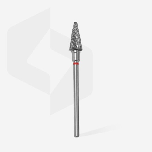 Carbide nail drill bit cone red 