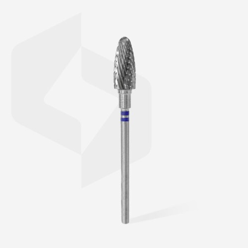 Carbide nail drill bit for left-handed
