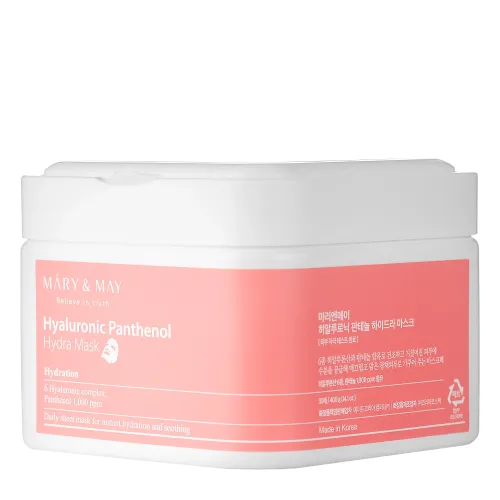 Mary&May - Hyaluronic Panthenol Hydra Mask - Hydrating Face Mask Set - 30pcs.