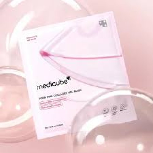 MEDICUBE – PDRN Pink Collagen Jelly Mask | Συσφικτική Μάσκα Προσώπου Υδρογέλης – 1 τεμ. / 28g