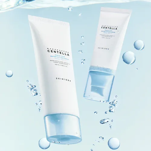 Skin1004 Madagascar Centella Hyalu-Cica Water-Fit Sun Serum SPF50+ PA++++ – Αντιηλιακό με υαλουρονικό κ σεντελα ασιάτικα