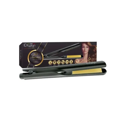ID Italian Twist Premium Hair Straightener – 2 σε 1