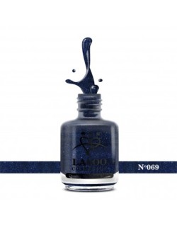 No.069 Μπλε σκούρο (νύχτας) με ελαφρύ shimmer | Εβδομαδιαίο βερνίκι 15ml