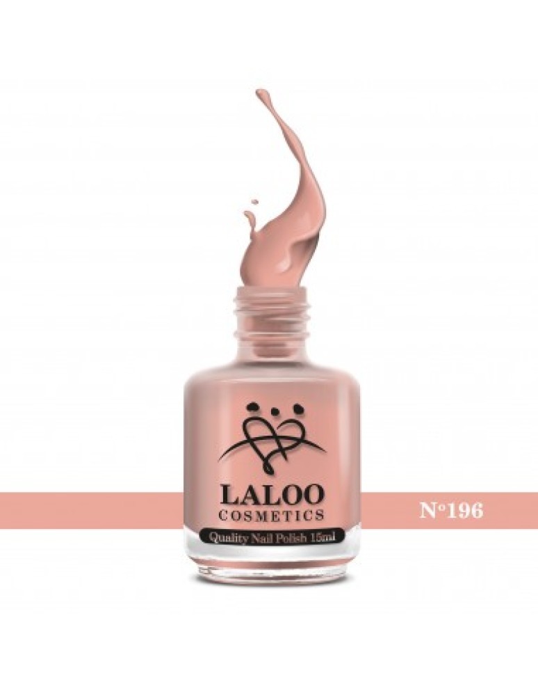 No.196 Nude Μπεζ | Εβδομαδιαίο βερνίκι 15ml